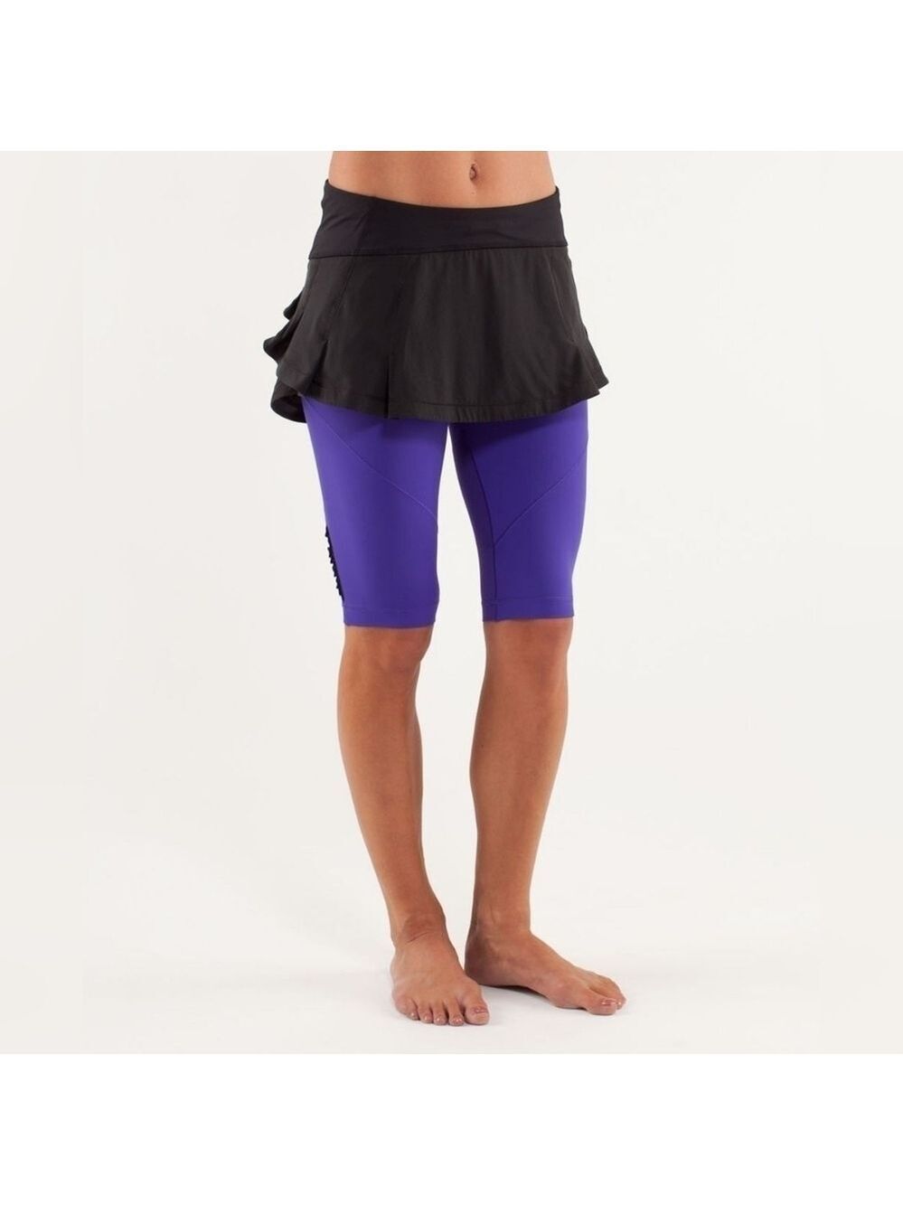 Lululemon Presta Skirt Black size 8 in EUC